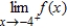 Use the graph to determine the following limits, and discuss the continuity of the function at x = -4. (i)    (ii)    (iii)    ​   A)  2, -2, does not exist, not continuous B)  2, 0, does not exist, not continuous C)  0, 2, does not exist, not continuous D)  -4, 0, does not exist, not continuous E)  0, 2, 0, continuous