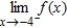 Use the graph to determine the following limits, and discuss the continuity of the function at x = -4. (i)    (ii)    (iii)    ​   A)  2, -2, does not exist, not continuous B)  2, 0, does not exist, not continuous C)  0, 2, does not exist, not continuous D)  -4, 0, does not exist, not continuous E)  0, 2, 0, continuous