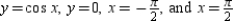 Use the rectangles in the following graph to approximate the area of the region bounded by   .   ​ ​ A)  3.9485 B)  2.6323 C)  1.9742 D)  1.4807 E)  0.9871