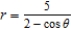 Use a computer algebra system and the result  The area of a plane region bounded by the simple closed path   given in polar coordinates is     to find the area of the region bounded by the graphs of the polar equation   . Round your answer to two decimal places. ​ A)    B)    C)    D)    E)   