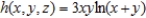 Find the conservative vector field for the potential function   by finding its gradient. A)    B)    C)    D)    E)   