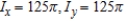 Find the moments of inertia for a wire that lies along   ,   with density   . ​ A)    B)    C)    D)    E)   