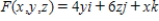 Use Stokes's Theorem to evaluate   . Use a computer algebra system to verify your results. Note: C is oriented counterclockwise as viewed from above. ​   ​ C: triangle with vertices   ​ A)  4 B)  2 C)  5 D)  6 E)  1