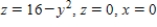 Evaluate   where S is the closed surface of the solid bounded by the graphs of   and   . ​​   ​ A)    ​ B)    ​ C)  0​ D)    ​ E)    ​