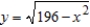 Use a computer algebra system and the result  The centroid of the region having area A bounded by the simple closed path   is   ,   '' to find the centroid of the region bounded by the graphs of   and   . ​ A)    B)    C)    D)    E)   