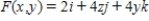 Find the value of the line integral   , where   and   . ​   A)  2 B)  4 C)  8 D)  -2 E)  -4
