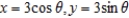 Use Green's Theorem to evaluate the line integral   where   is the boundary of the region lying between the graphs of the circle   and the ellipse   . ​ A)    B)    C)    D)    E)   