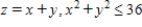 Evaluate   , where   and S is given by   . ​ A)  1,296 B)    C)    D)    E)   
