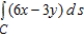 Evaluate the line integral along the given path.     A)    B)    C)    D)    E)   