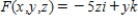 The motion of a liquid in a cylindrical container of radius 1 is described by the velocity field   . Find   , where S is the upper surface of the cylindrical container. ​ A)  -3 B)  -7 C)  1 D)  0 E)  3