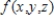 Find the average value of   over the region Q, where Q is a tetrahedron in the first octant with vertices   . The average value of a continuous function   over a solid region Q is   , where V is the volume of the solid region Q. ​ A)  ​   B)  ​   C)  ​   D)  ​   E)   