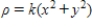 Find the center of mass of the rectangular lamina with vertices   for the density   . A)  ​   B)  ​   C)  ​   D)  ​   E)  ​  