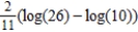 Set up an integral for both orders of integration, and use the more convenient order to evaluate the integral below over the region R.           A)    B)    C)    D)    E)   
