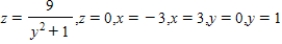 Find the centroid of the solid region bounded by the graphs of the equations. Use a computer algebra system to evaluate the triple integral. (Assume uniform density and find the center of mass.)  ​   ​ A)    B)  ​   C)  ​   D)  ​   E)  ​  