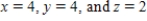 Find the average value of   over the region Q, where Q is a cube in the first octant bounded by the coordinate planes, and the planes   . The average value of a continuous function   over a solid region Q is   , where V is the volume of the solid region Q. ​ A)  ​   B)  ​   C)  ​   D)  ​   E)  ​  