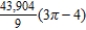 Use cylindrical coordinates to find the volume of the solid inside both   and   . ​ A)    ​ B)    ​ C)    D)    E)   