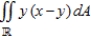 Use the indicated change of variables to evaluate the following double integral.     ​   A)    B)    C)    D)    E)   