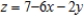 Find the area of the surface of the portion of the plane   in the first octant. A)    B)    C)    D)    E)   