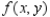 Find the average value of   over the region R where: ​   ​ R: rectangle with vertices   ​ A)    ​ B)    ​ C)    ​ D)    ​ E)    ​