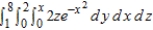 Evaluate the following iterated integral. ​   ​ A)    B)    C)    D)    E)  None of these