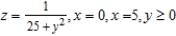 Set up and evaluate a double integral to find the volume of the solid bounded by the graphs of the equations given below.   A)    B)    C)    D)    E)   