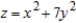Set up a triple integral for the volume of the solid bounded above by the cylinder   and below by the paraboloid   . A)    B)    C)    D)    E)   