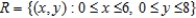 Set up a double integral that gives the area of the surface of the graph of f over the region R.     A)    B)    C)    D)    E)   