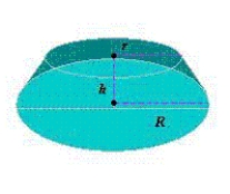 The two radii of the frustum of a right circular cone are increasing at a rate of 7 centimeters per minute, and the height is increasing at a rate of 16 centimeters per minute (see figure) . Find the rate at which the surface area is changing when the two radii are 19 centimeters and 24 centimeters, and the height is 8 centimeters. [Note: The surface area does not include the top and bottom circles.] Round your answer to two decimal places.   A)    B)    C)    D)    E)   