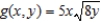 Describe the domain of the function   . A)    B)    C)    D)    E)   