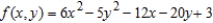 Examine the function   for relative extrema and saddle points. A)  saddle point:   B)  relative minimum:   C)  relative minimum:   D)  saddle point:   E)  saddle point:  