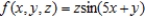 For   , evaluate   at the point   . A)    B)    C)    D)    E)   