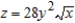 Find the partial derivative   for the function   . ​ A)    ​ B)    ​ C)    ​ D)    ​ E)    ​