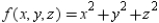 Use Lagrange multipliers to minimize the function   subject to the following constraint. ​   ​ Assume that x, y, and z are positive. ​ A)    B)    C)    D)    E)   