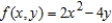 Find the limit   for the function   . ​ A)  -4y B)  0 C)    D)  4y E)  4x