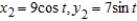 The parametric equations for the paths of two projectiles are given below. At what rate is the distance between the two objects changing at   ? Round your answer to two decimal places.     A)  -1.15 B)  -1.94 C)  -0.77 D)  -4.95 E)  -2.76