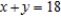 Use Lagrange multipliers to minimize the function   subject to the following two constraints.     Assume that x, y, and z are nonnegative. A)    B)    C)    D)    E)   
