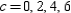 Sketch the level curves of the function   for the given c-values   . A)    B)    C)    D)    E)   