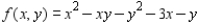 Examine the function   for relative extrema and saddle points. ​   ​ A)  relative minimum:   B)  relative minimum:   C)  relative maximum:   D)  saddle point:   E)  saddle point:  