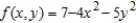 Find and simplify the function   at the given value   . A)  -102 B)  -72 C)  -60 D)  -54 E)  19