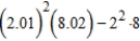 Find   and use the total differential to approximate the quantity   . Round your answer to two decimal places. ​ A)  5.80 B)  3.80 C)  4.40 D)  2.40 E)  0.40