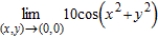 Use polar coordinates to find the limit     A)    B)  0 C)  1/2 D)  10 E)   