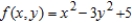 Find the partial derivative   for the function   . A)    B)    C)    D)    E)   