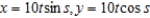 Find   using the appropriate Chain Rule for   where   , and   . ​ A)    B)    C)    D)    E)   