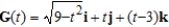 Find the domain of the vector-valued function given below.   where     A)    B)    C)    D)    E)   