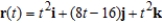 Suppose the two particles travel along the space curves   and   . A collision will occur at the point of intersection P if both particles are at P at the same time. Find the point of collision. A)    B)    C)    D)    E)   