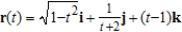 Find the domain of the vector-valued function given below.   A)    B)    C)    D)    E)   