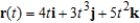Use the properties of the derivative to find   given the following vector-valued functions.     A)    B)    C)    D)    E)   