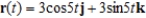 Use the properties of the derivative to find   given the following vector-valued functions.     A)    B)    C)    D)    E)   