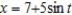 Find a vector-valued function, using the given parameter, to represent the intersection of the surfaces given below. Surfaces Parameter     A)    B)    C)    D)    E)   