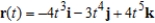 Find   given the following vector function. ​   ​ A)    ​ B)    ​ C)    ​ D)    ​ E)    ​